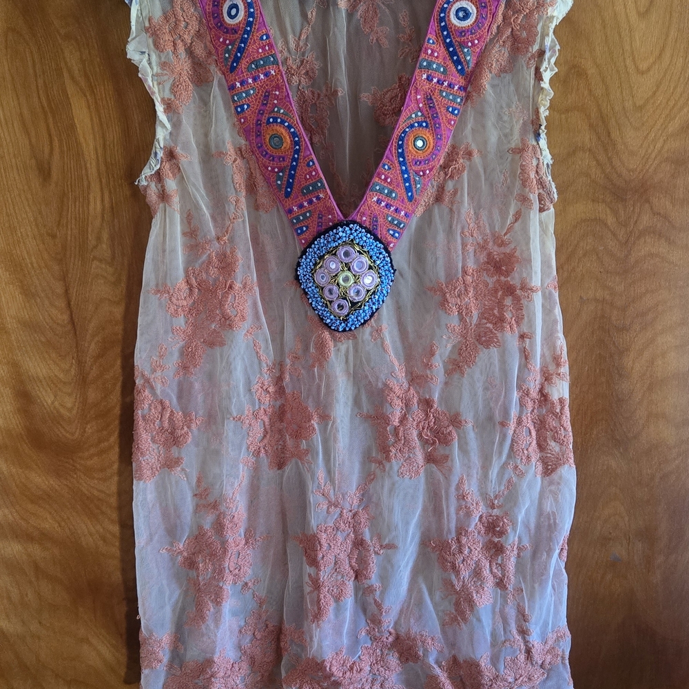 Embroidered Lace Women Top
